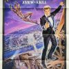 a view to a kill us one sheet poster with roger moore and grace jones 1985