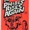 dr phibes rises again australian one sheet poster with Vincent Price 1972