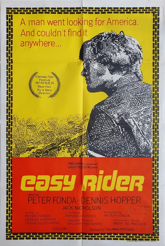 easy rider australian one sheet movie poster (4)