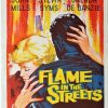 flame in the streets NZ daybill poster with john mills and sylvia syms