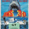 jaws 3-D australian daybill poster