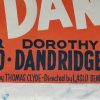 moment of danger australian one sheet poster 1960 with trevor howard and dorothy dandridge also known as Malaga