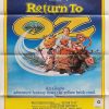 return to oz us one sheet poster 1985