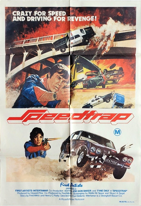 speedtrap australian one sheet poster 1977