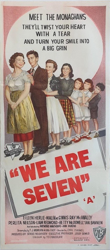 we are seven 1958 australian daybill poster also known as She Didn't Say No (2)