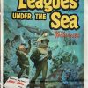 20,000 Leagues Under The Sea australian daybill poster with Kirk Douglas and James Mason incredibly rare first release (1)