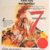 7 women australian movie poster 1966