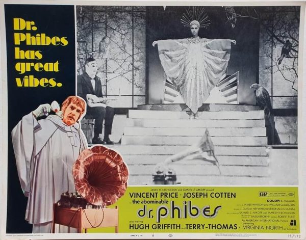 Dr Phibes US Lobby Card with Vincent Price 1971 (8)