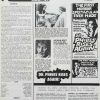 Dr Phibes rises again Australian press sheet with Vincent Price 1972