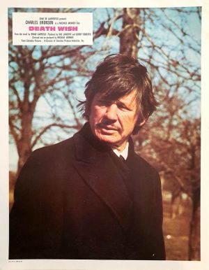 Death wish lobby card with Charles Bronson 1974