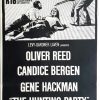 The hunting party daybill poster with Oliver Reed, Candice Bergen and Gene Hackman 1971