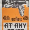 at any price / the vatican affair australian daybill poster 1965