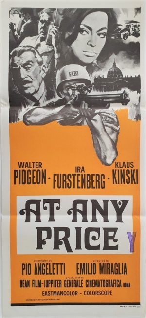 at any price / the vatican affair australian daybill poster 1965