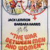 the war between men and women daybill poster with jack lemmon and barbara harris 1972