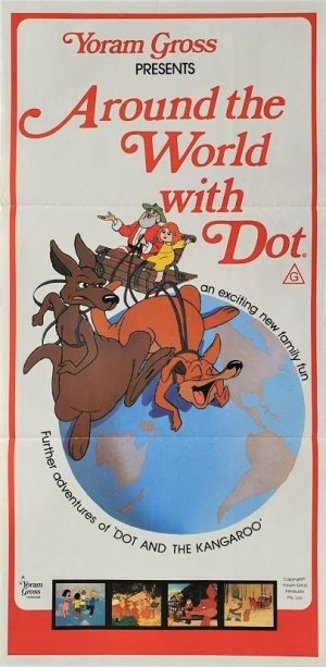 Around the world with dot australian daybill poster 1981