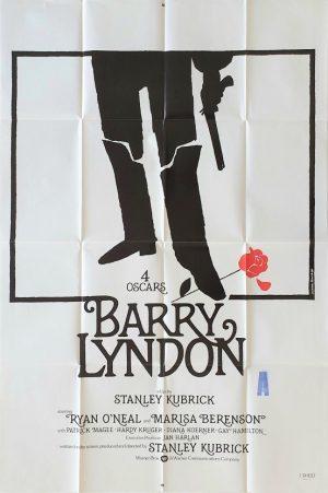 Barry Lyndon US one sheet poster by Stanley Kubrick