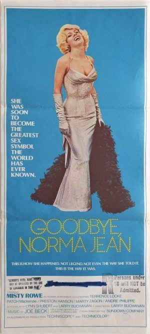 Goodbye norma jean daybill poster with Misty Rowe 1976