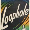 Loophole 1954 New Zealand daybill poster