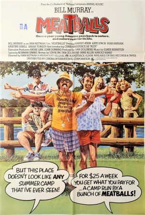 Meatballs UK one sheet poster with Bill Murray (2)