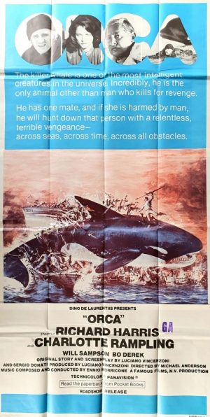 Orca australian 3 sheet poster