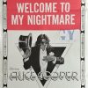 Welcome to my nightmare the Alice Cooper show australian daybill poster with artwork by Drew Struzan 1975