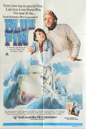 blue fin australian one sheet poster