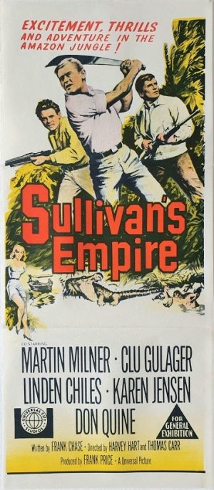 sullivan's empire daybill poster 1967