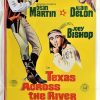 texas across the river daybill poster with Dean Martin 1966