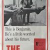 the graduate daybill poster with Dustin Hoffman 1970's re-release