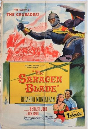 the saracen blade australian one sheet movie poster (2)