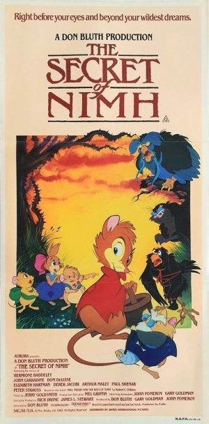 the secret of nimh daybill poster 1982