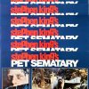 Pet Sematary lobby card set written by Stephen King (4)