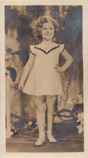 Shirley Temple fan club portrait 1930's 20th Century Fox (3)