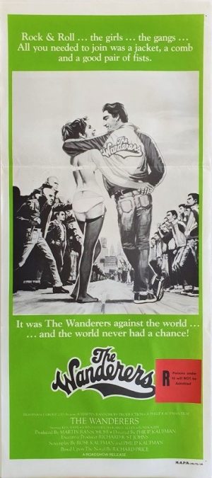 The Wanderers australian daybill poster ultra rare 60's New York gang movie DB2