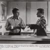 Bullitt US Still 1968 8 x 10 black and white image of Steve McQueen and Robert Vaughn