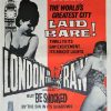 London in the Raw New Zealand daybill poster 1964