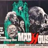 Madhouse UK Quad poster with Vincent Price and Peter Cushing 1974