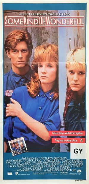 Some kind of wonderful Australian daybill poster John Hughes 1987