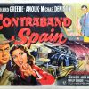 contraband spain UK quad poster 1955