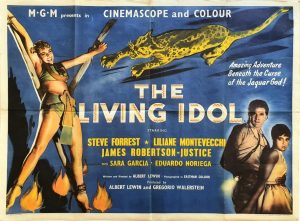 the living idol UK Quad poster 1956