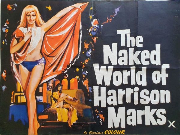 the naked world of harrison marks quad poster 1966