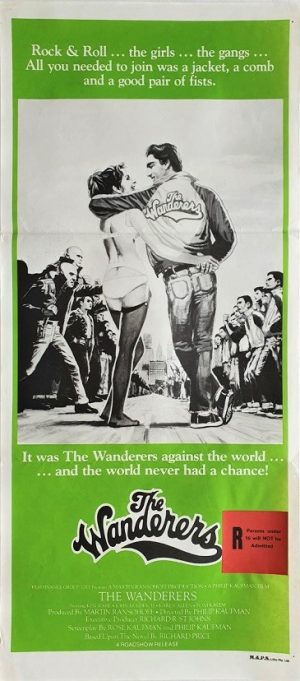 the wanderers australian daybill poster 1979 with a new zealand rating snipe (6)