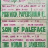 1950's UK Playbill for the Lindholme Astra Cinema with Pickwick Papers, Gambling Hell, Son Of Paleface with Bob Hope and Jane Russell , This Woman Is Dangerous with Joan Crawford and Dennis Morgan (2)