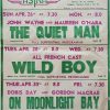 1950's UK Playbill for the Lindholme Astra Cinema with The Quiet Man with John Wayne and Maureen O'Hara, Wild Boy with all French cast and On Moonlight Bay with Doris Day (1)