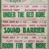 1950's UK Playbill for the Lindholme Astra Cinema with Under The Red Robe with Conrad Veidt, Sound Barrier with Ralph Richardson and Room For One More with Cary Grant and Betsy Drake (2)