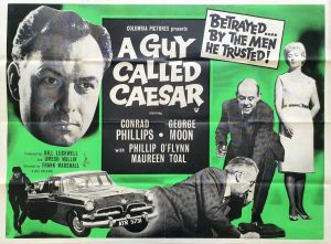 A Guy Called Caesar Quad Poster with Conrad Phillips 1962