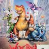 A dinosaur's story australian daybill movie poster by Steven Spielberg 1993