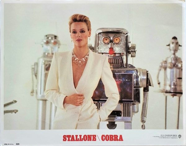 Cobra US Lobby Card with Sylvester Stallone and Brigitte Nielsen (7)