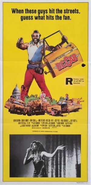 D.C Cab australian daybill movie poster with Mr T (2)