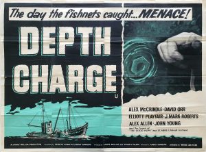 Depth Charge UK Quad Poster 1960